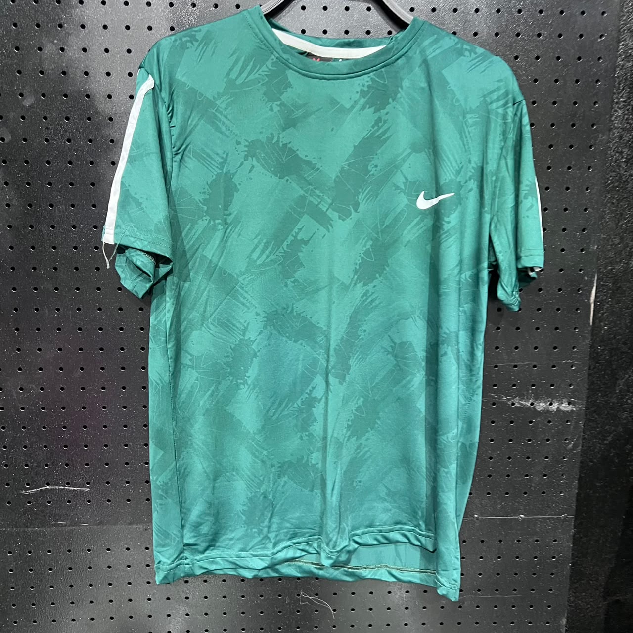 Men's Graphic Camo Print Athletic Short-Sleeve T-Shirt - Green